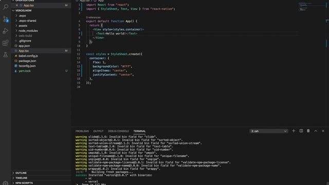 Put your Expo project live on a custom domain with Vercel within a couple minutes! смотреть онлайн