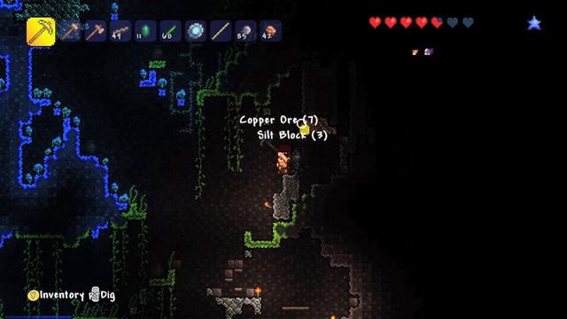 Terraria Xbox - Glowing Cave [13] смотреть онлайн