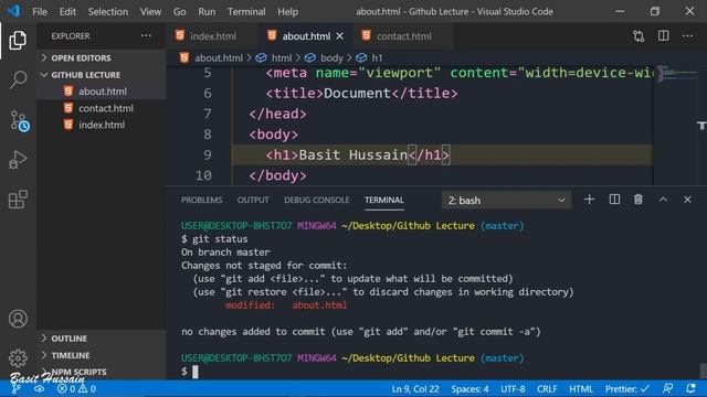 Git & GitHub Complete Guide For Beginners In Urdu/ Hindi (2020) смотреть онлайн