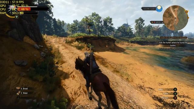 The Witcher 3 | RX 480 + i3 4160 | Ultra Settings 1080p смотреть онлайн