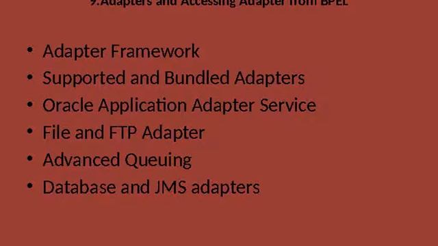 ORACLE SOA BPEL 11G ONLINE TRAINING смотреть онлайн