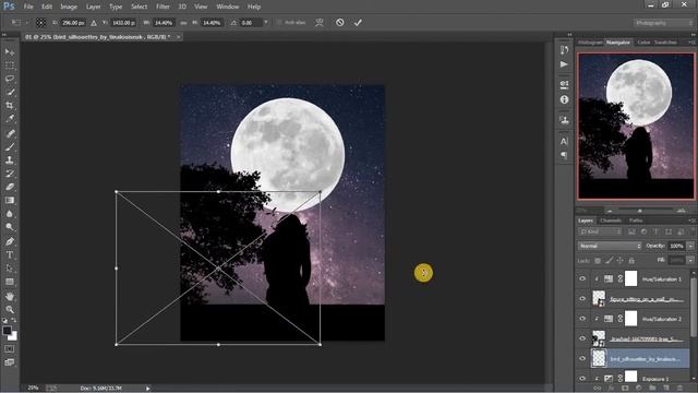 Milky Way Manipulation In Photoshop #JigarVsJigar смотреть онлайн
