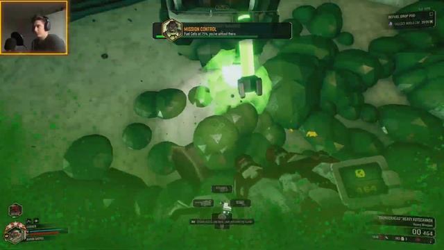 Big Bertha + Magic Bullets = POWER - Gunner Build (Deep Rock Galactic) смотреть онлайн