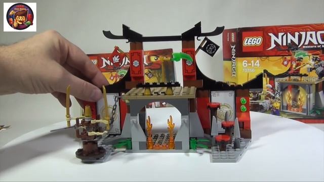 Обзор конструктора Lego NINJAGO DODJO 70756 смотреть онлайн