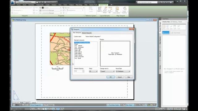 AutoCAD MAP 3D neue Funktionen Dyn Legenden Nordpfeile Maßstabsleisten смотреть онлайн