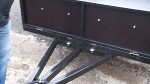 Простой, надежный, бюджетный 2-х осный прицеп. Самосвал