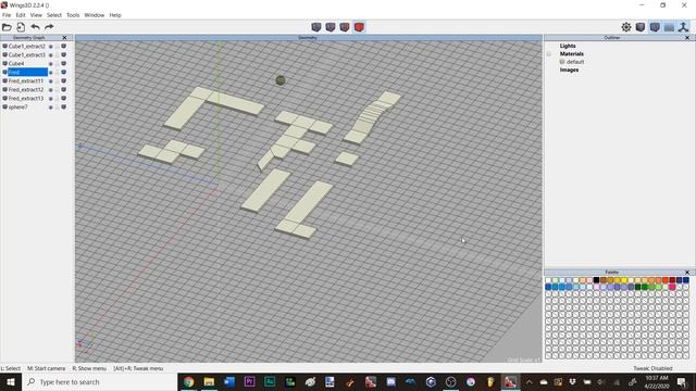 CUSTOM SUPER MONKEY BALL Tutorial - Wings 3D Modeling - PART 1: Basic Modeling Skills смотреть онлайн