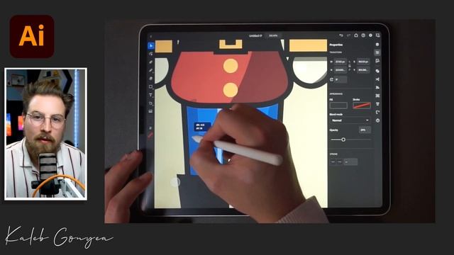 Adobe Illustrator for iPad is a must! (nutcracker illustration) смотреть онлайн