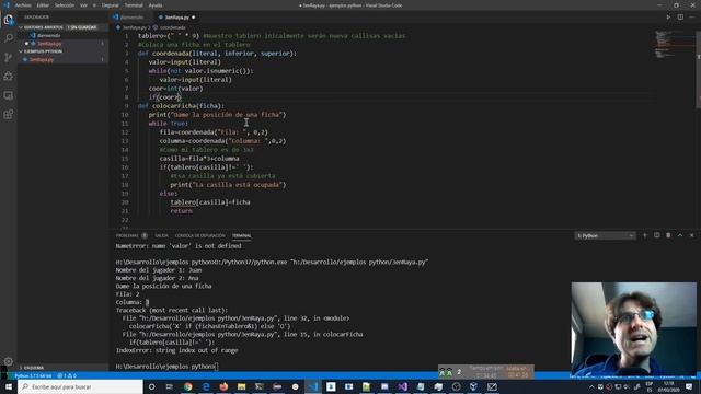 Python: 3 En Raya #1 смотреть онлайн