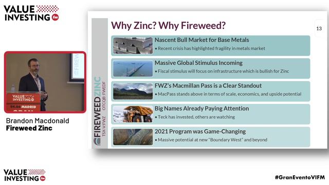 📈 CÓMO INVERTIR en MINERAS JUNIOR, por BRANDON MacDONALD de FIREWOOD ZINC смотреть онлайн