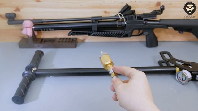 Переходник для заправки Walther 1250 Dominator насосом Hatsan видео обзор 4k смотреть онлайн