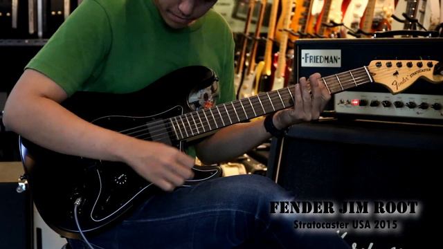 Review Fender Jim Root Stratocaster USA 2015 By Fusionmusic смотреть онлайн