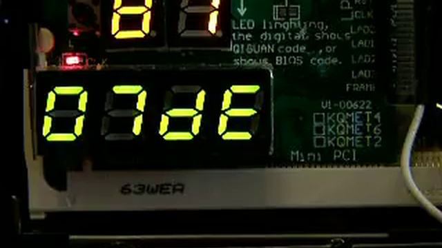 POST-карта KQMET6 - DV5000 SP-565 MiniPCI смотреть онлайн