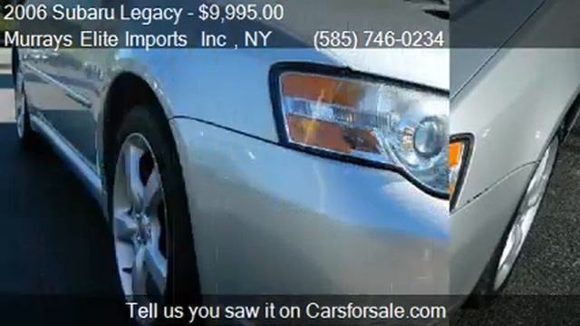 2006 Subaru Legacy 2.5 GT Limited TURBO for sale in Spencer смотреть онлайн