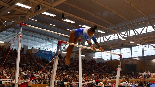 Mélanie De Jesus Dos Santos - finale barres sénior - Championnat de France 2023 смотреть онлайн