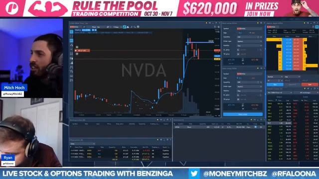 LIVE Trading Competition With Benzinga | November 1, 2023 смотреть онлайн