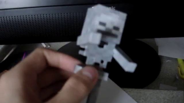 Minecraft Skeleton Papercraft смотреть онлайн