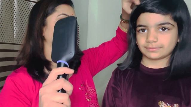 How To Use Philips HairStraightening Brush |Philips Hair Straightener Brush Honest Review| смотреть онлайн