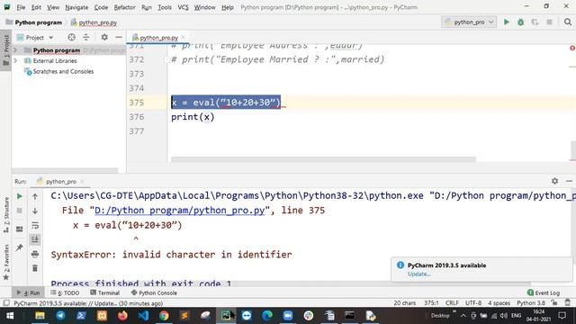 Input And Output Statements in Python Programming Tutorial Part 2 | Craw Security #input #output смотреть онлайн