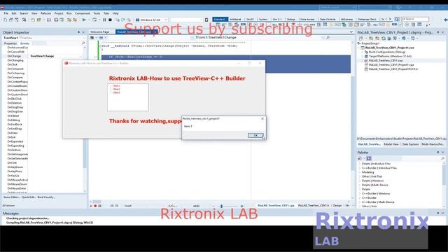How to use TreeView C++Builder Quick Pt2 смотреть онлайн