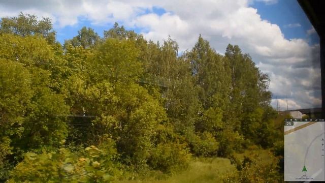 МЖД Сасово - Свеженькая на РА1-0019. Часть 2 Кустарёвка - Свеженькая.