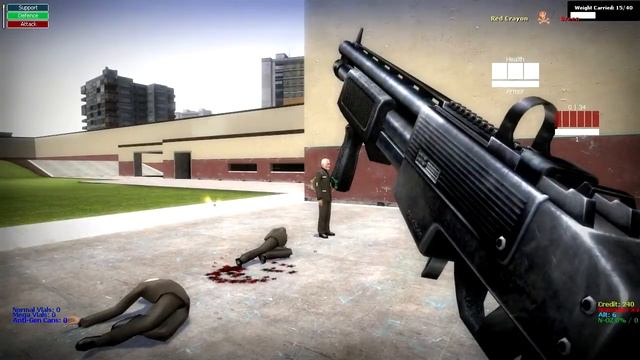 GMod - Blood Particle Effect - Test смотреть онлайн