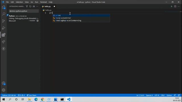 4 . Hello world python program in telugu | python | btech in telugu смотреть онлайн