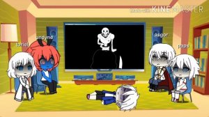 Реакция персонажей андертейл на песню "я сильнее чем ты"