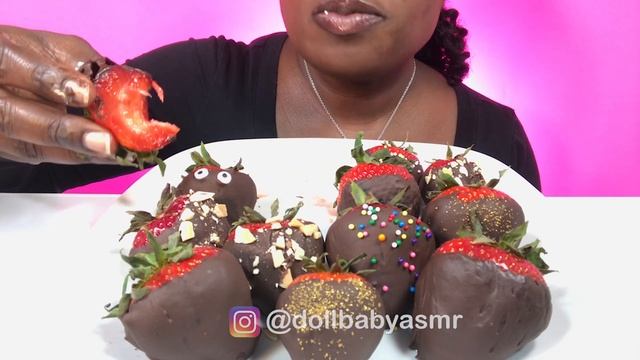 CHOCOLATE COVERED STRAWBERRIES ASMR | HOW TO MAKE CHOCOLATE COVERED STRAWBERRIES смотреть онлайн
