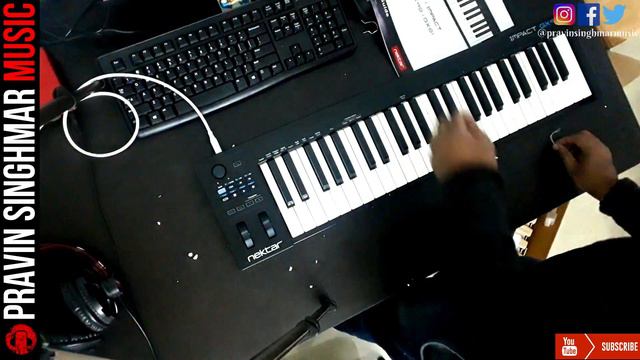 Nektar Impact GX49 USB MIDI Keyboard Controller - Unboxing & Review [Hindi] смотреть онлайн