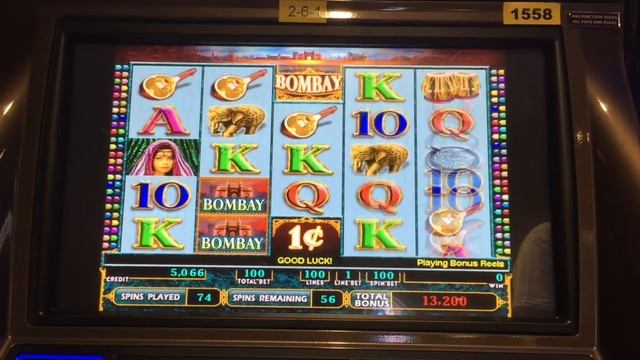 ?155 FREE SPIN BONUS! - CRAZY Retriggers! - BIG Win! - Bombay Slot - VanCity Slots смотреть онлайн