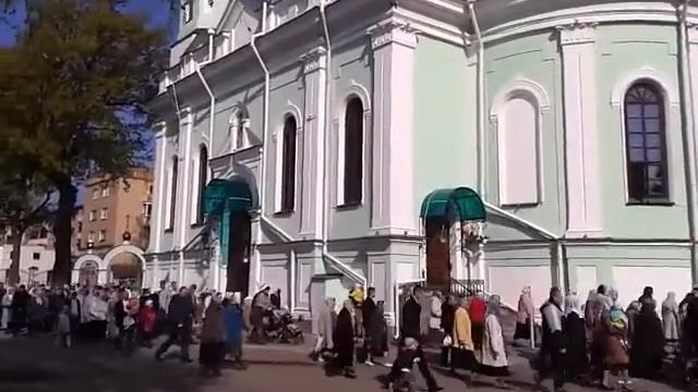 Пасхальный крестный ход смотреть онлайн