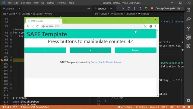 SAFE Stack Debugging in VS Code смотреть онлайн