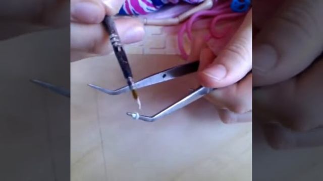 Мастер класс как сделать кольцо для куклы! смотреть онлайн