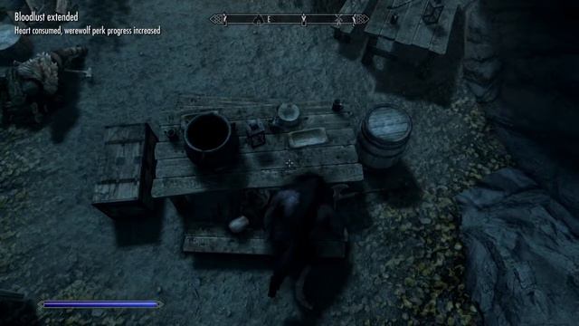 Skyrim werewolf eating like people смотреть онлайн