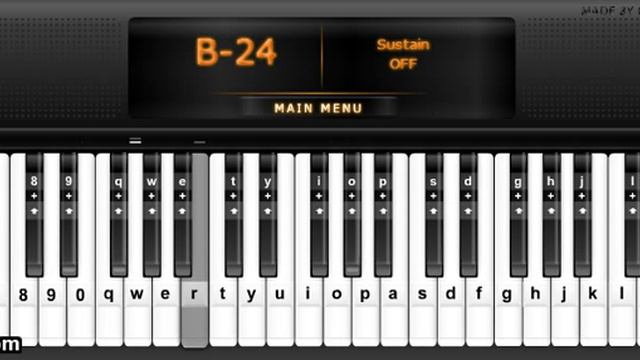 Muse - Exogenesis Symphony Part 3 (Redemption) Virtual Piano with letter смотреть онлайн