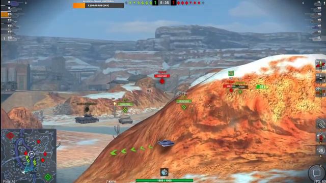 Забивные мужики играют в World Of Tanks: Blitz на 6 уровне смотреть онлайн