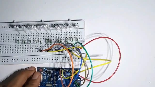 Arduino sequential LED project | led chaser with 7 effects смотреть онлайн