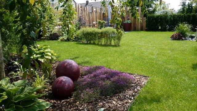 Для двора частного дома и дачи идеи дизайна смотреть онлайн