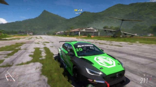 Forza Horizon 5 . MG #20 MG6 XPower 2020 . Car Show Speed Jump Crash Test Drive . смотреть онлайн