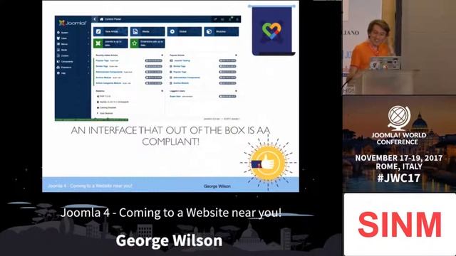 Joomla Conference in ITLY at ROME - Create a New Website with Joomla 4 смотреть онлайн