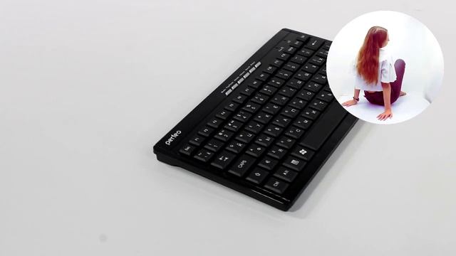 НИКС Компьютерный Супермаркет: видео про Клавиатура Perfeo COMPACT PF-4434 Беспроводная #1