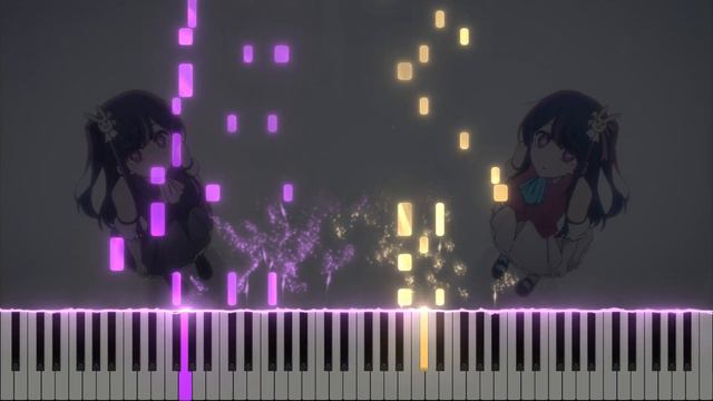 Oshi no Ko OP『Idol / アイドル』YOASOBI (TV Size) [piano] смотреть онлайн