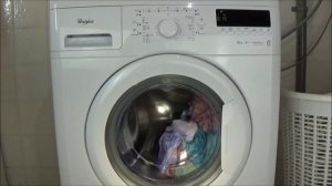 Quick wash 800 rpm 30 degrees program Whirlpool Primo 1406 UM Washing machine, lavadora movie #248