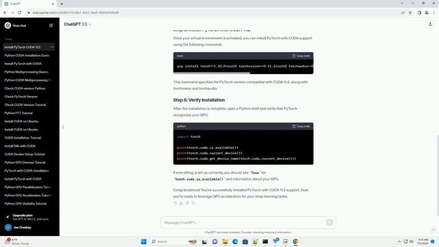 how to install pytorch for cuda 11 2 смотреть онлайн