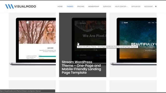 Visualmodo WordPress Themes Showcase - Portfolio of Templates and Sites Builder Tools смотреть онлайн
