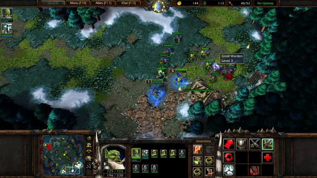 Level 5 Blademaster, Level 4 Shadow Hunter, Level 2 Naga Sea Witch - WC3 смотреть онлайн