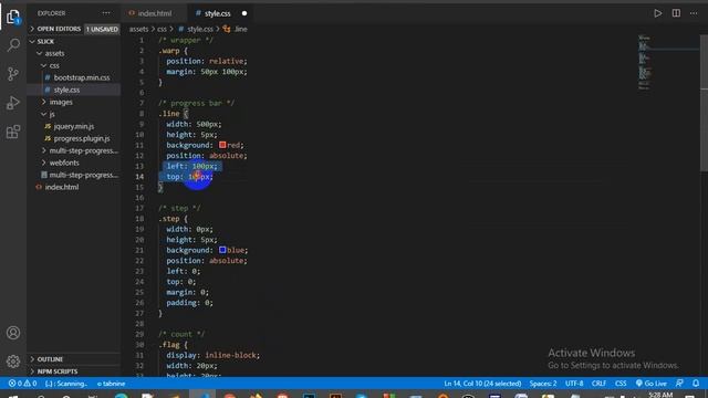 Dynamic Multi-step Progress Bar In jQuery - easy-progress bangla tutorial смотреть онлайн