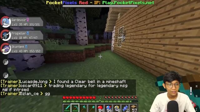 STARTER AUTO SHINY DI SERVER INI !! Pixelmon PocketPixels Red Server w/ @Ryo Figo - 2 смотреть онлайн