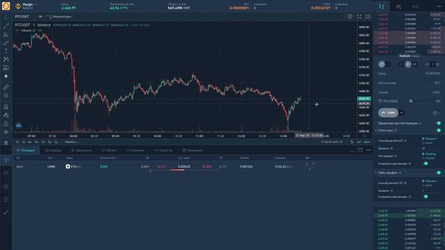 Краткий обзор бесплатного торгового терминала Trading Panel для Binance смотреть онлайн